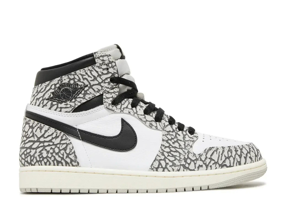 Air Jordan 1 High White Cement
