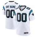 Custom Carolina Panthers Jersey - White